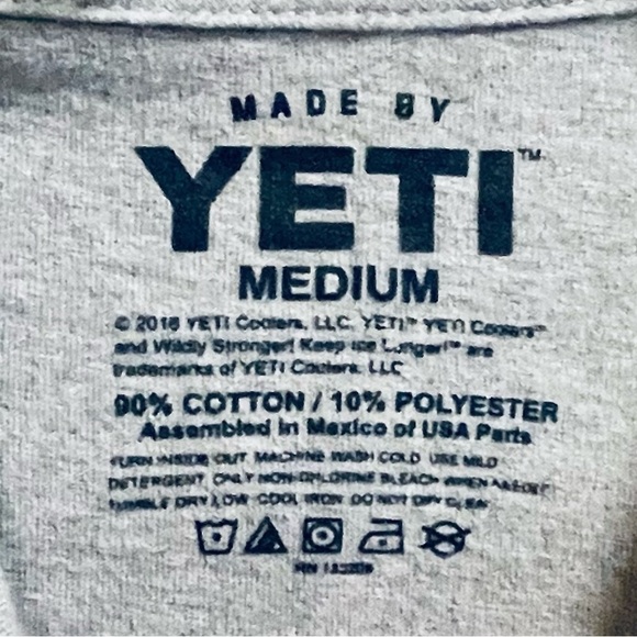 YETI brand short sleeved t-shirt. - Picture 6 of 6